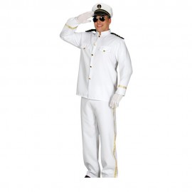 Disfraz de capitan de crucero talla L