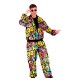 Disfraz chandal noventero multicolor talla L