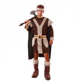 Disfraz de vikingo marron XXL