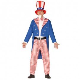 Disfraz de Tio Sam reclutador talla L