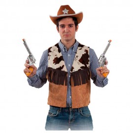 Chaleco de vaquero de hombre