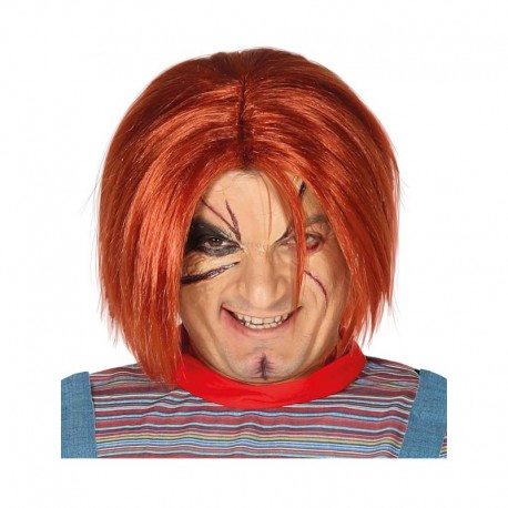 Peluca de muñeco Chucky