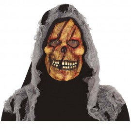 Mascara de esqueleto harapos