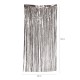 Cortina metalizada plata