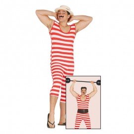 Disfraz de forzudo o bañista talla L