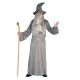 Disfraz de mago gris talla L