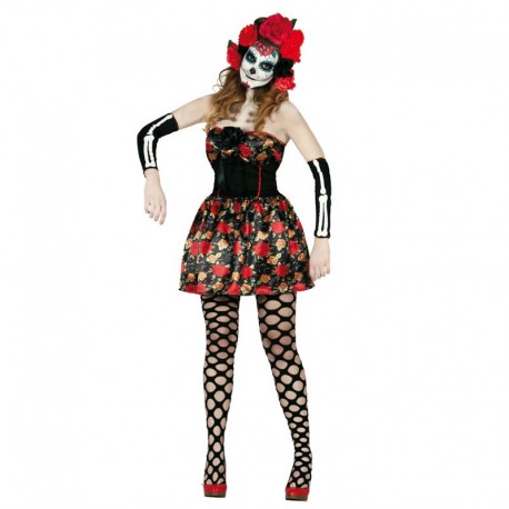 Disfraz de catrina negra