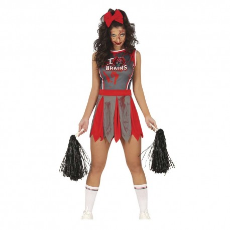 Disfraz de zombie cheerleader talla M