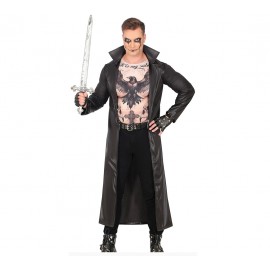 Disfraz de gabardina gotica