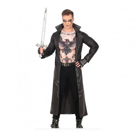 Disfraz de gabardina gotica