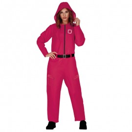 Disfraz Juego El Calamar chica talla S 36-38