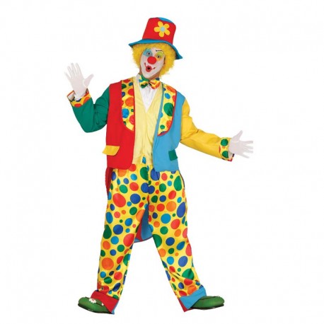 Disfraz de payaso colorines