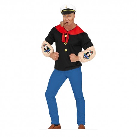 Disfraz de Popeye el marino talla M