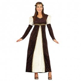 Disfraz de princesa medieval talla M
