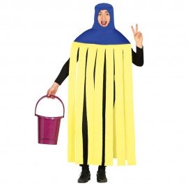 Disfraz de fregona amarilla