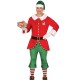 Disfraz de elfo terciopelo talla L