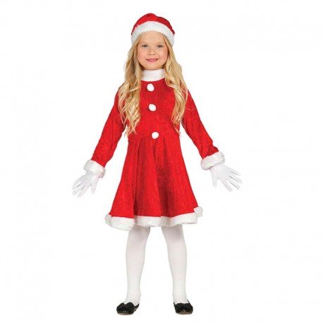 Disfraz de mama noel 5-6 años