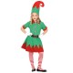 Disfraz de elfa botones 5-6 años