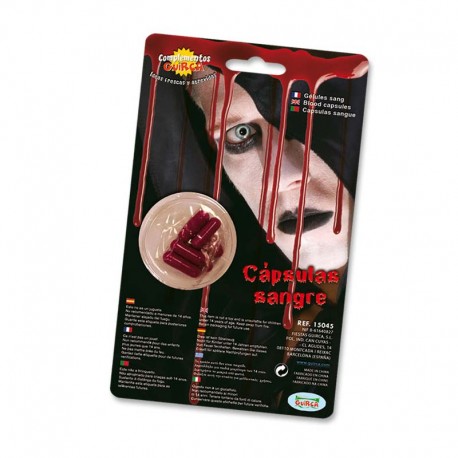 Capsulas de sangre pequeñas