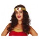 Peluca superheroina con diadema
