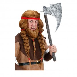 Peluca y barba de warrior