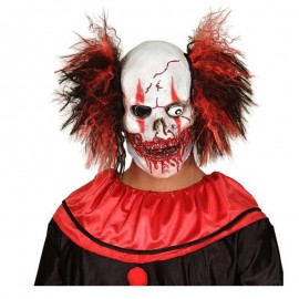 Careta de payaso esqueleto