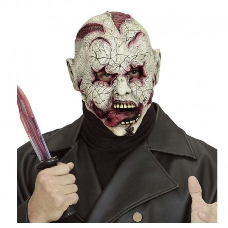 Careta de hombre quemado