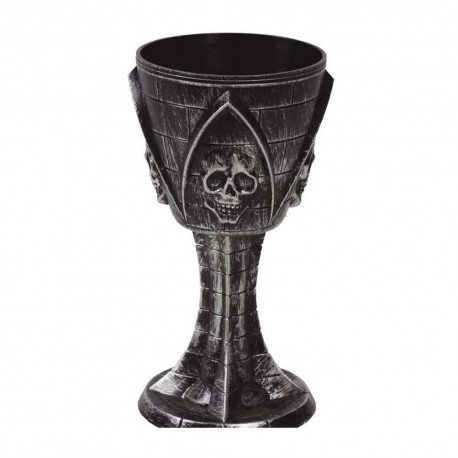 Caliz con calavera