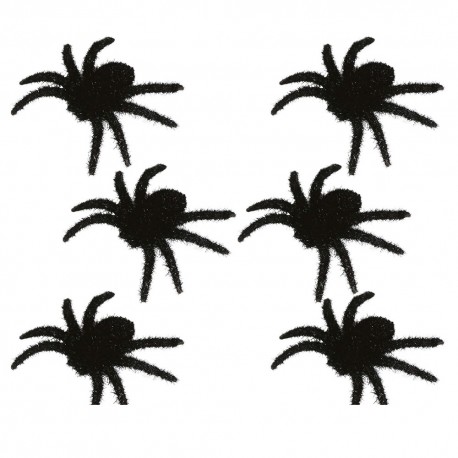 Arañas peludas 6 und.