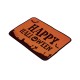 Felpudo Happy Halloween naranja