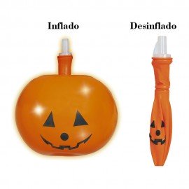 Bolsa de 5 globos calabaza