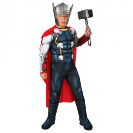 Disfraz de Thor con casco 5-6 años