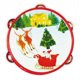 Pandereta de plastico