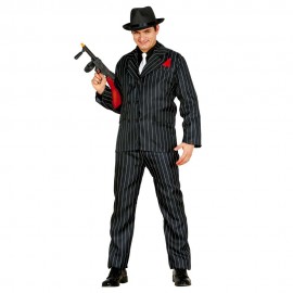 Disfraz de gangster lujo talla M