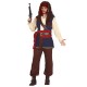 Disfraz de pirata del caribe Talla L