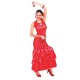 Disfraz de flamenca roja
