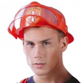 Casco de bombero con visera