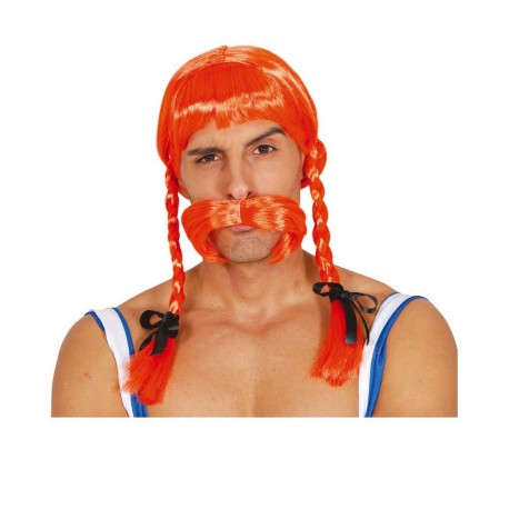 Peluca y bigote de Obelix