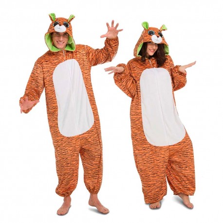 Disfraz de tigre mascota