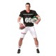 Disfraz de jugador de rugby talla L