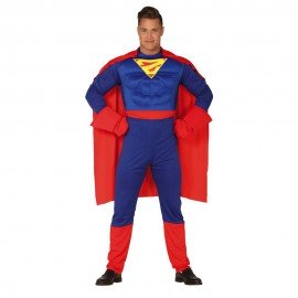 Disfraz de superman musculoso Talla M