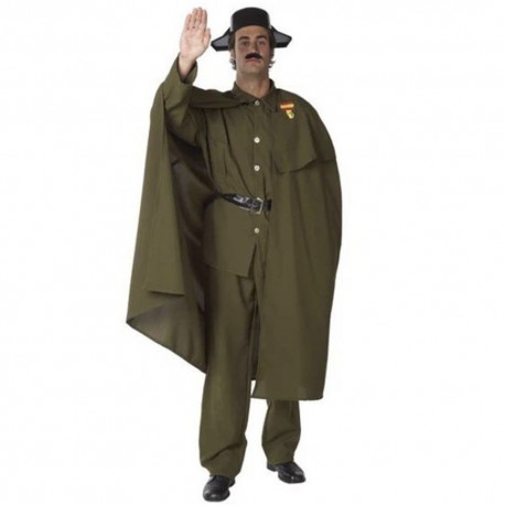 Disfraz de Guardia Civil con capa