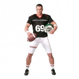 Disfraz de jugador de rugby talla XL