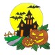 Sticker grande halloween 