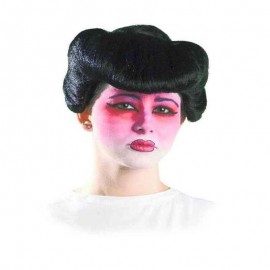 Peluca de geisha moderna