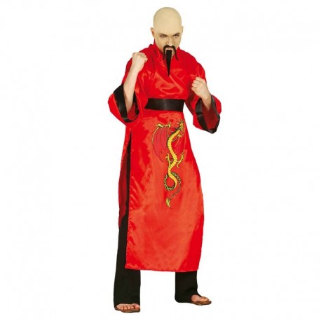 Disfraz de samurai rojo