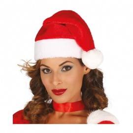 Gorro de Papa Noel extra 40 cms.
