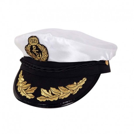 Gorra de capitan de barco lujo